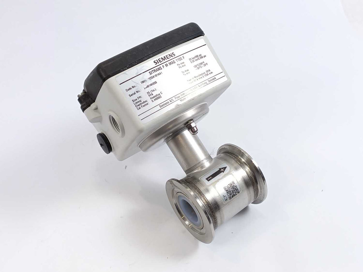 Siemens 7ME6140-2DA10-1AA1 Sitrans FM MAG 1100 F, Full-bore Flow Sensor