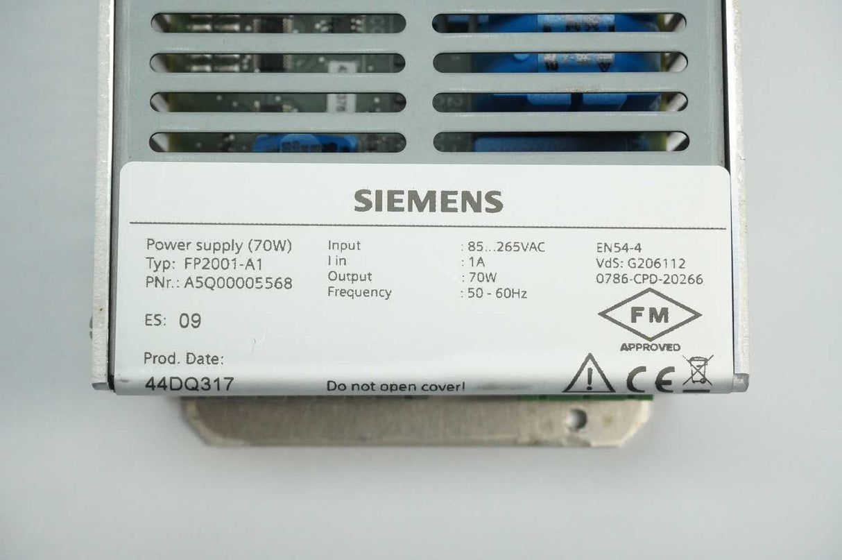 Siemens A5Q00005568-R FP2001-A1 Power Supply 70W
