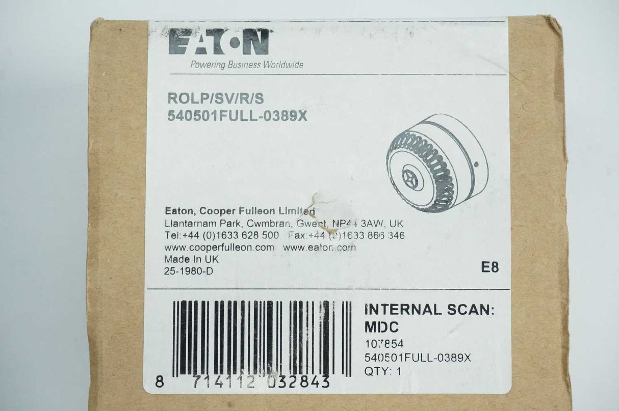 Eaton 540501FULL-0389X ROLP SV Sounder Visual Alarm