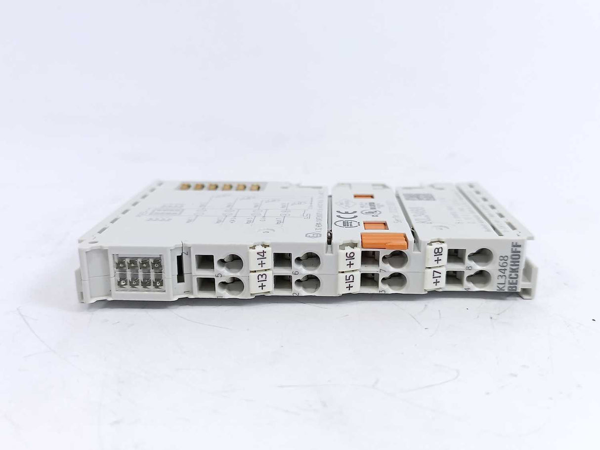 Beckoff KL3468 Bus Terminal, 8-channel Analog Input, Voltage, 0…10V