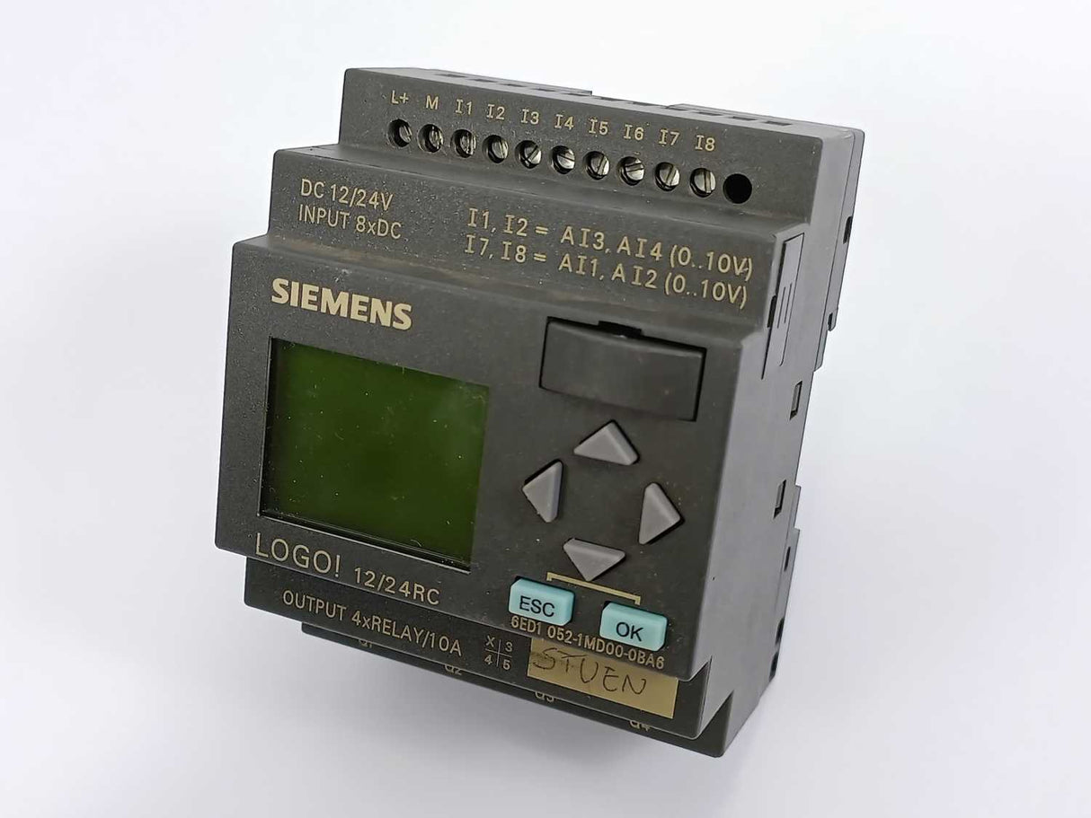 Siemens 6ED1052-1MD00-0BA6 Logo! Logic Module 12/24VDC