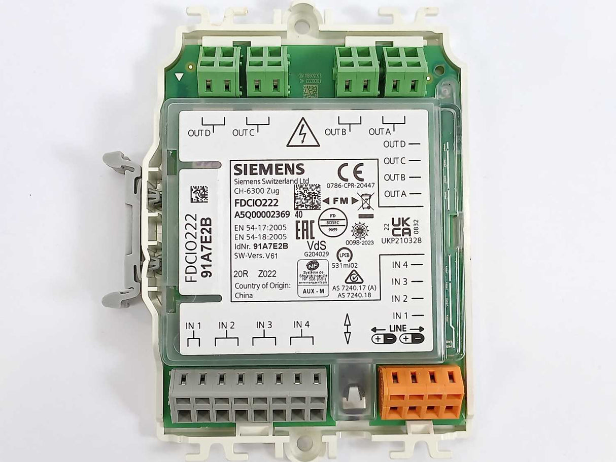Siemens A5Q00002369 Immersion Temperature Sensor FDCIO222