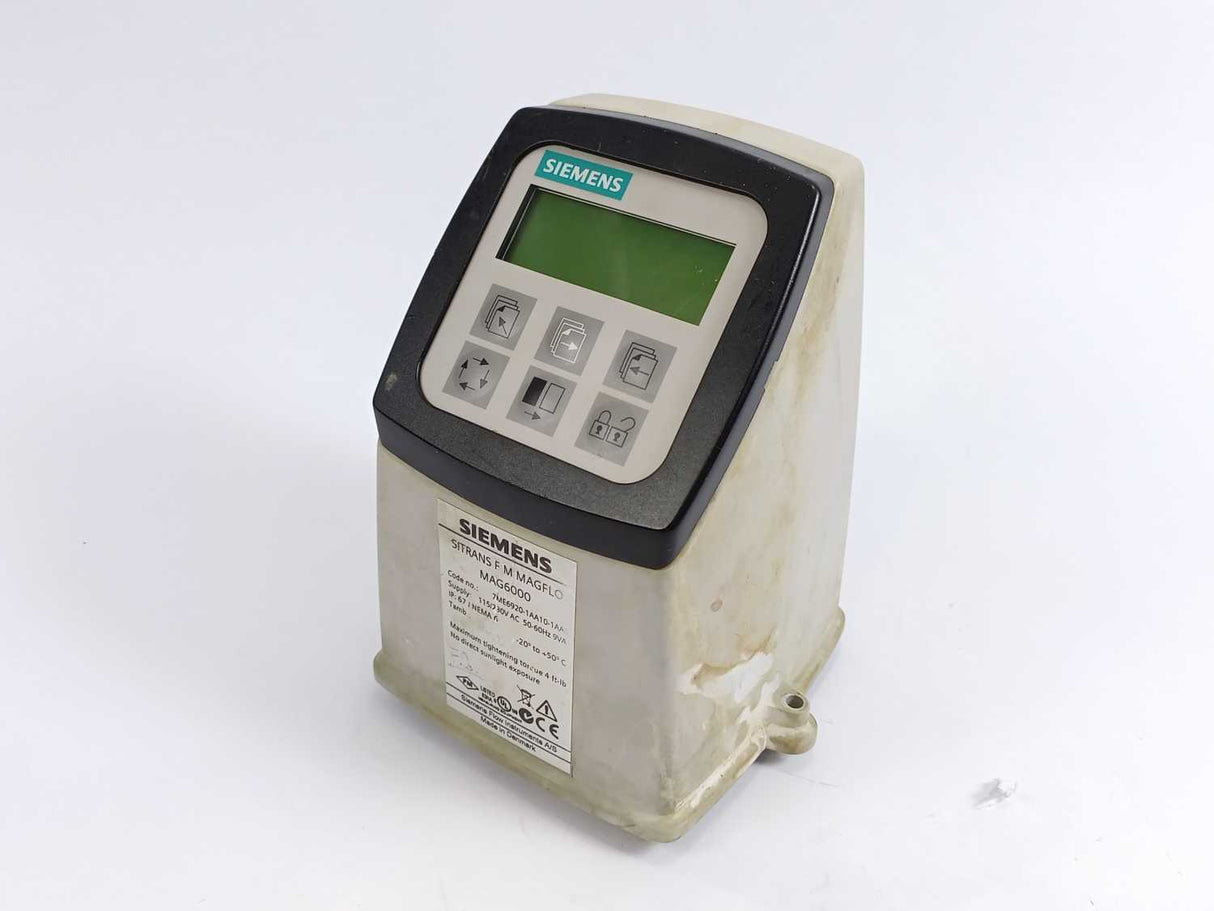 Siemens 7ME6920-1AA10-1AA0 Sitrans FM MAGFLO 6000 IP67 230V, For Spare Parts