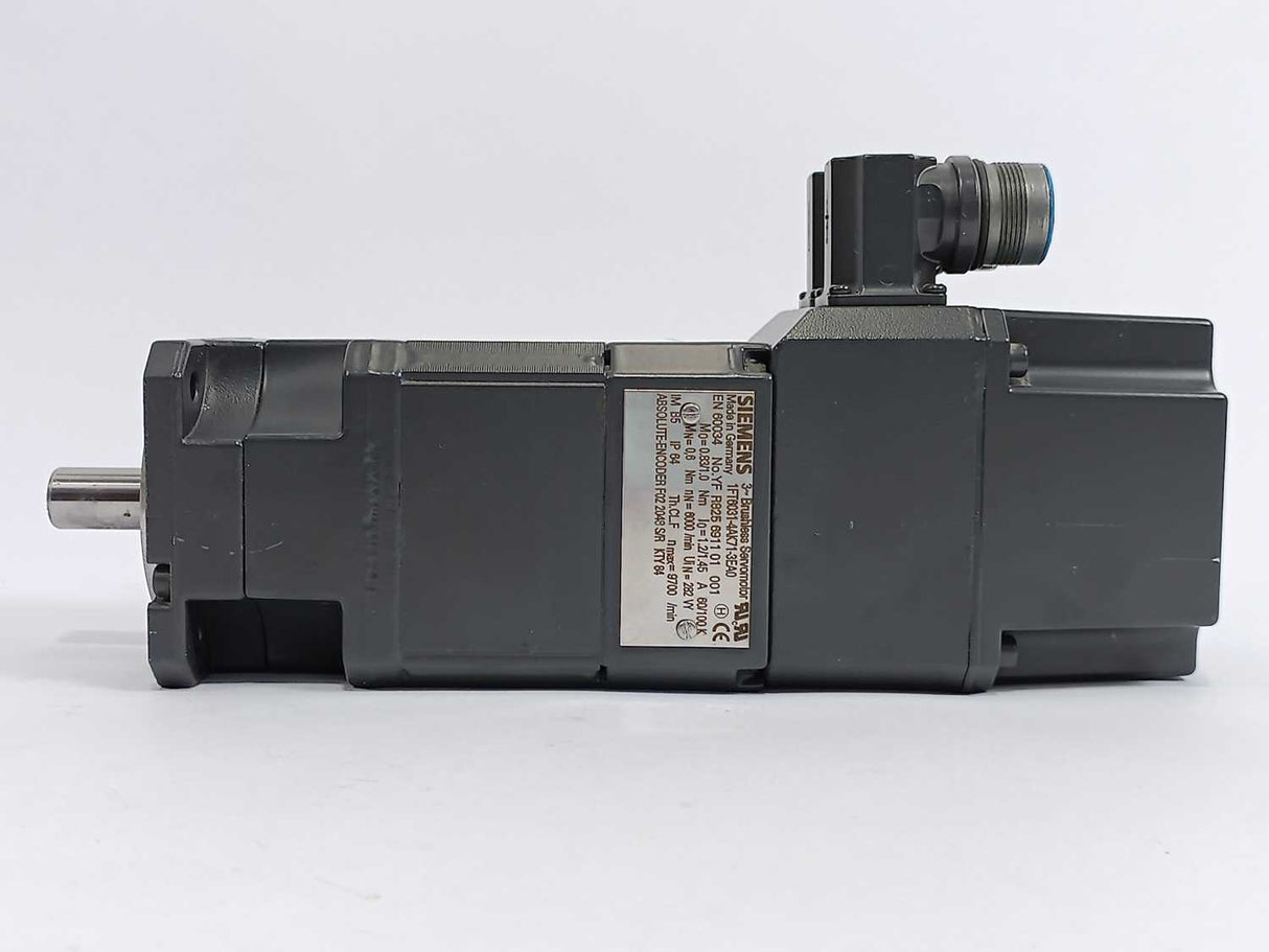 Siemens 1FT6031-4AK71-3EA0 3-Brushless Servo Motor