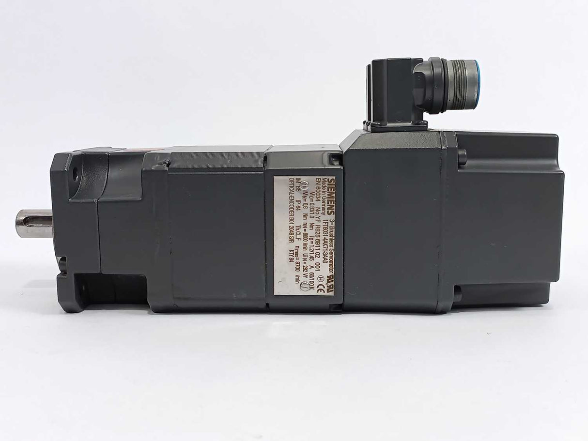 Siemens 1FT6031-4AK71-3AA0 3-Brushless Servo Motor
