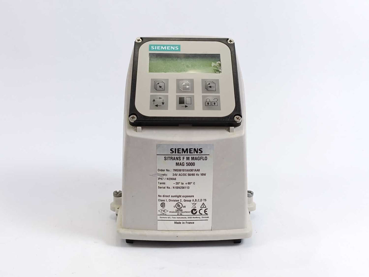 Siemens 7ME6910-1AA30-1AA0 MAG 5000 Transmitter