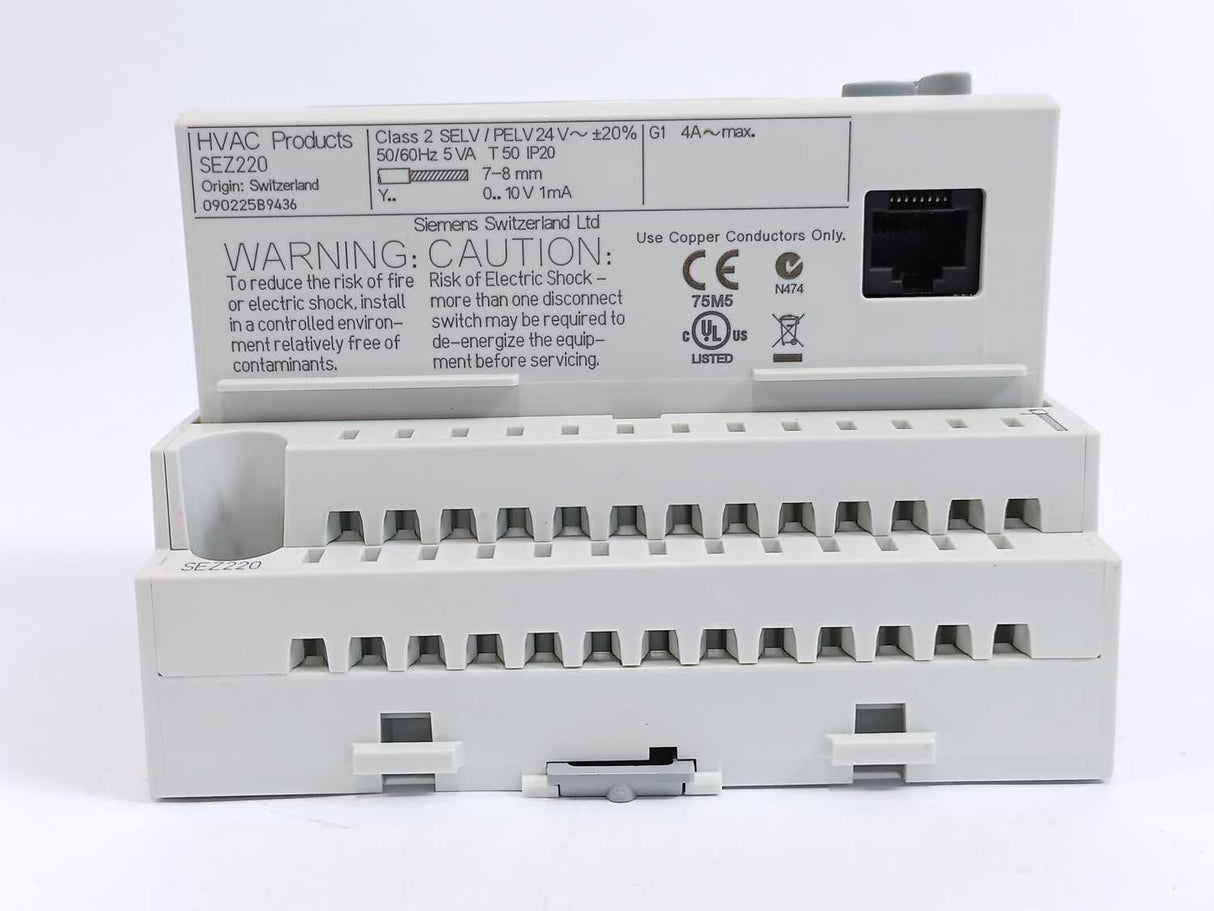 Siemens SEZ220 Signal converter