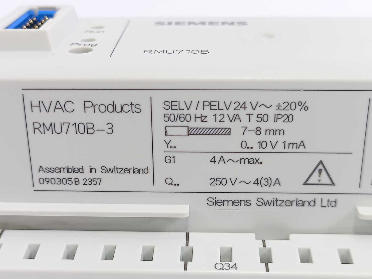 Siemens RMU710B-3 Universal controller