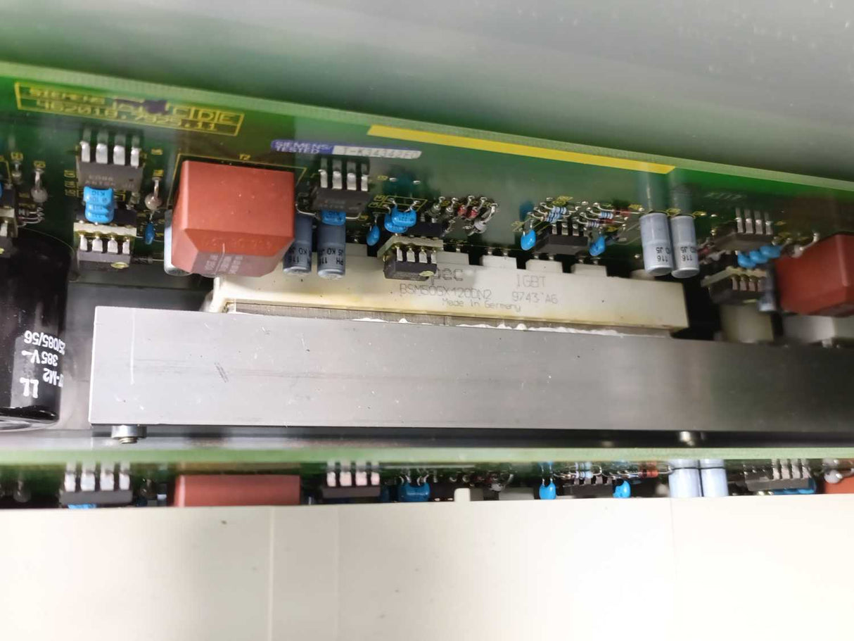 Siemens 6SN1123-1AB00-0CA1 SIMODRIVE LT-MODUL INT.2X50A