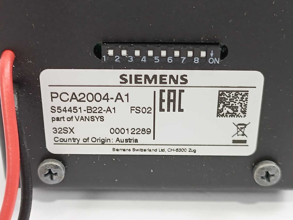 Siemens S54451-B22-A1 Addrtessable End Of Line Device PCA2004-A1