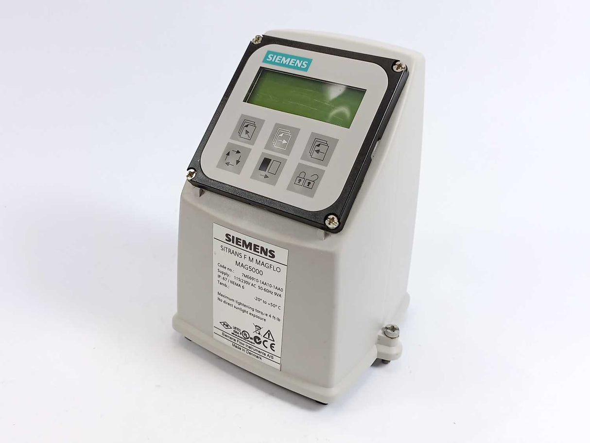 Siemens 7ME6910-1AA10-1AA0 MAG 5000 Transmitter