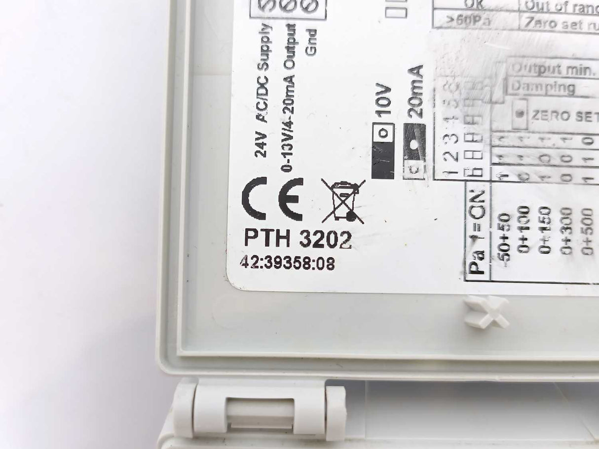 OJ Electronics PTH3202 Accurate Pressure Transmitter