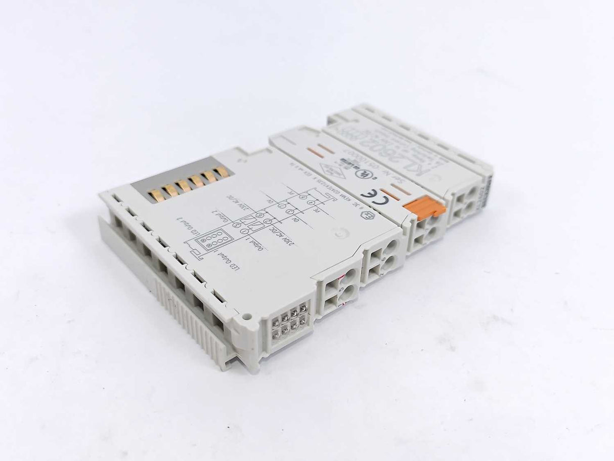 Beckhoff KL2602 Relay, up to 230 V AC/DC 2 Pcs. box