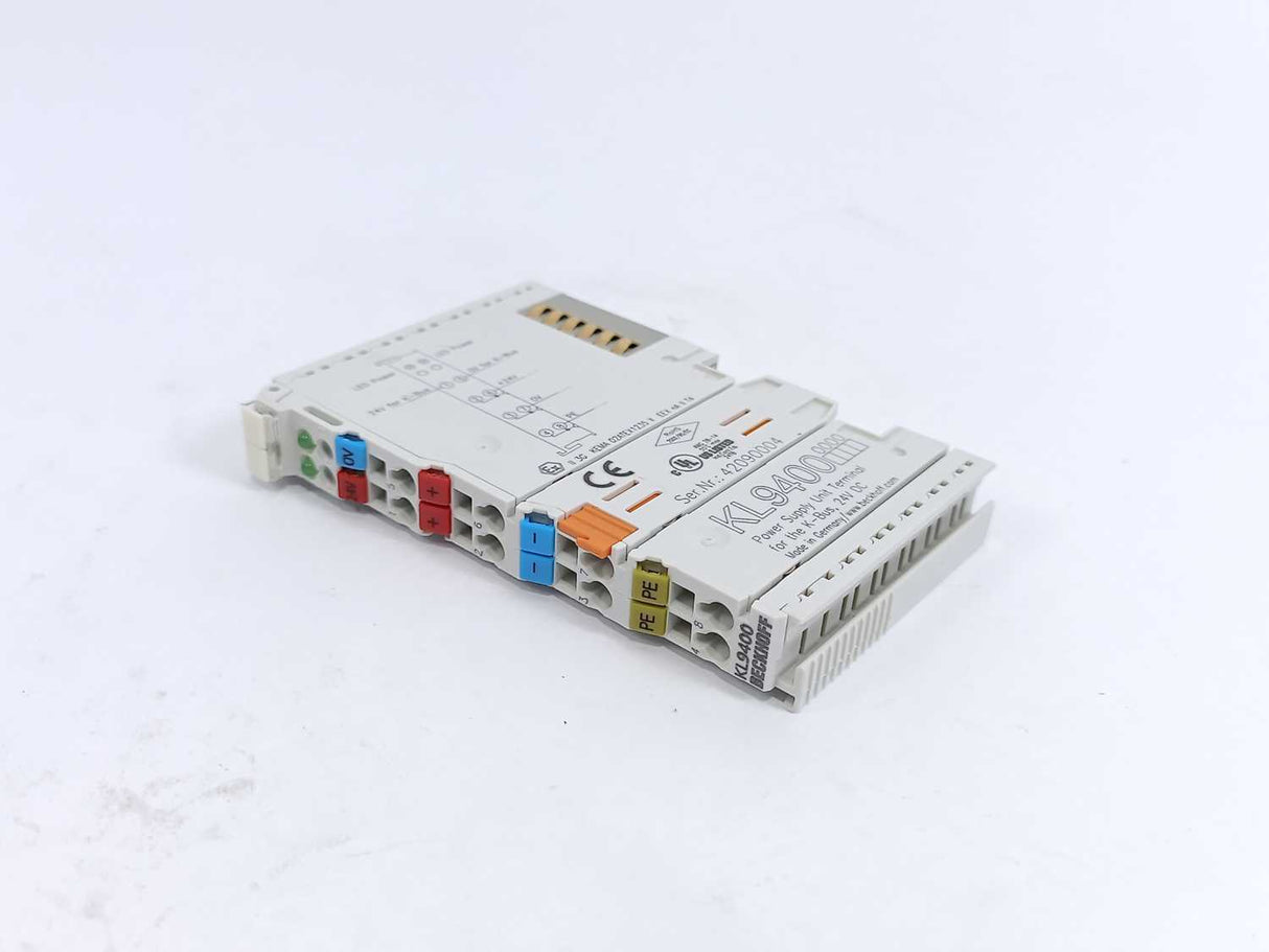 Beckhoff KL9400 Power Supply Unit 24V DC