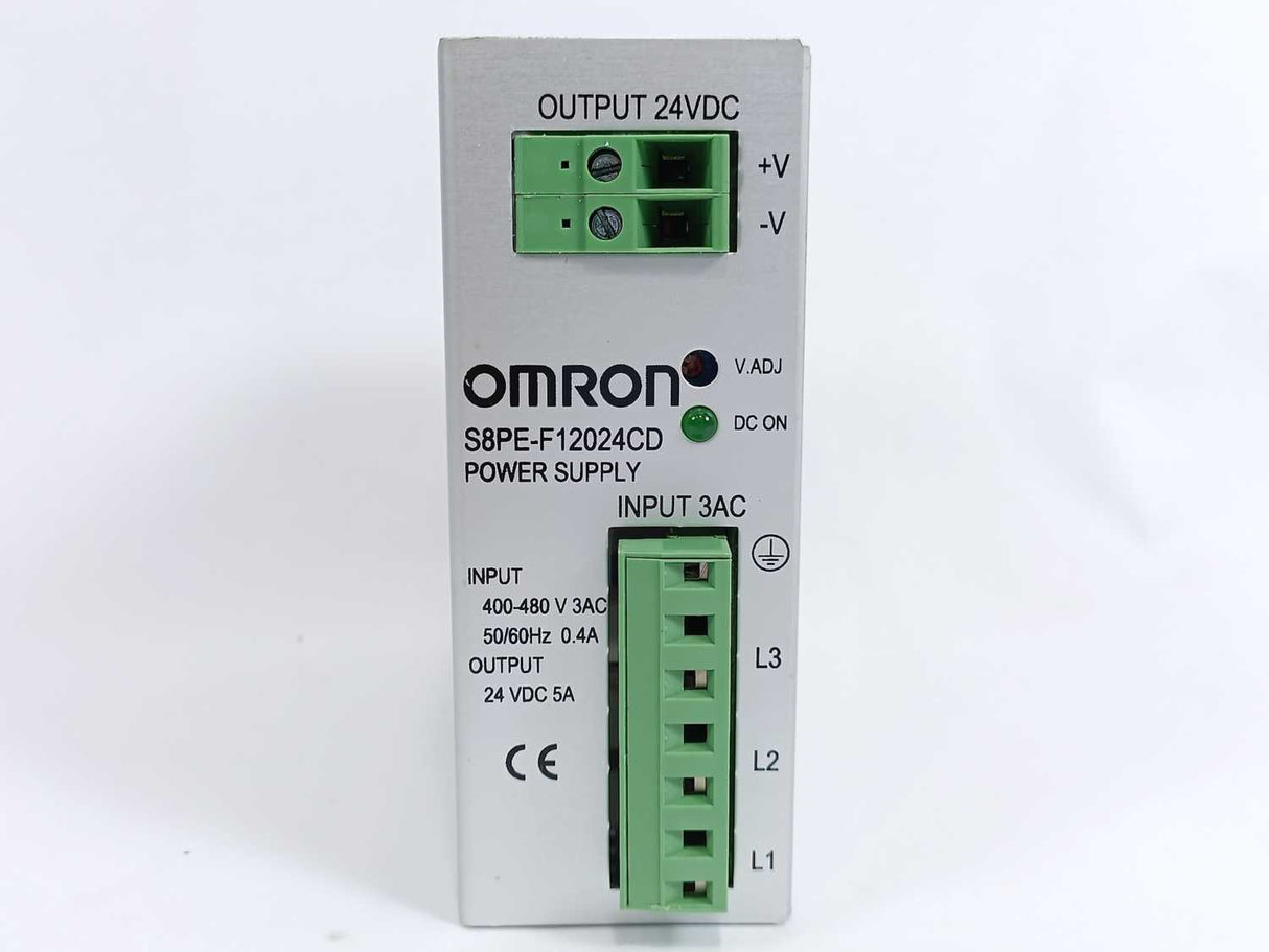 OMRON S8PE-F12024CD Power Supply 24VDC 5A