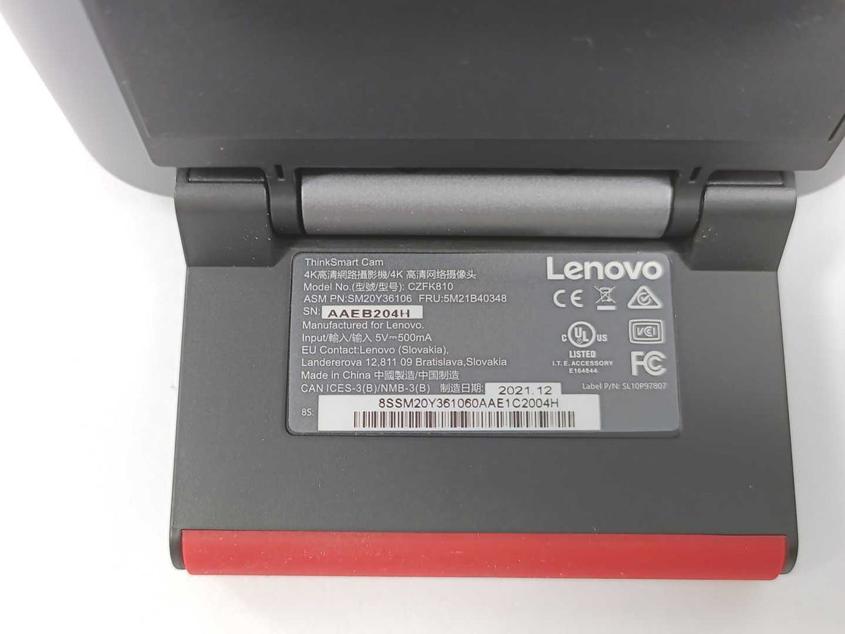 Lenovo SM20Y36106 ThinkSmart Cam. Model CZFK810