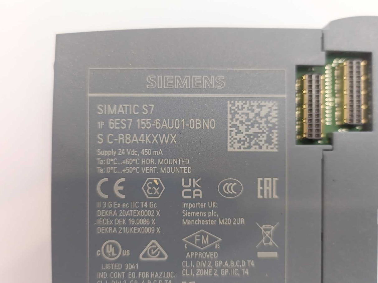 Siemens 6ES7155-6AA01-0BN0 Interface Module SIMATIC ET 200SP, PROFINET Bundle IM
