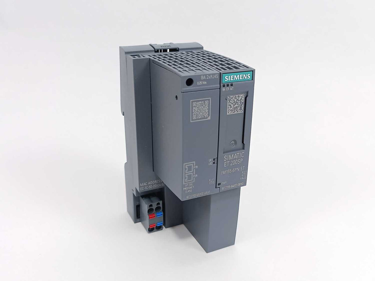 Siemens 6ES7155-6AA01-0BN0 Interface Module SIMATIC ET 200SP, PROFINET Bundle IM
