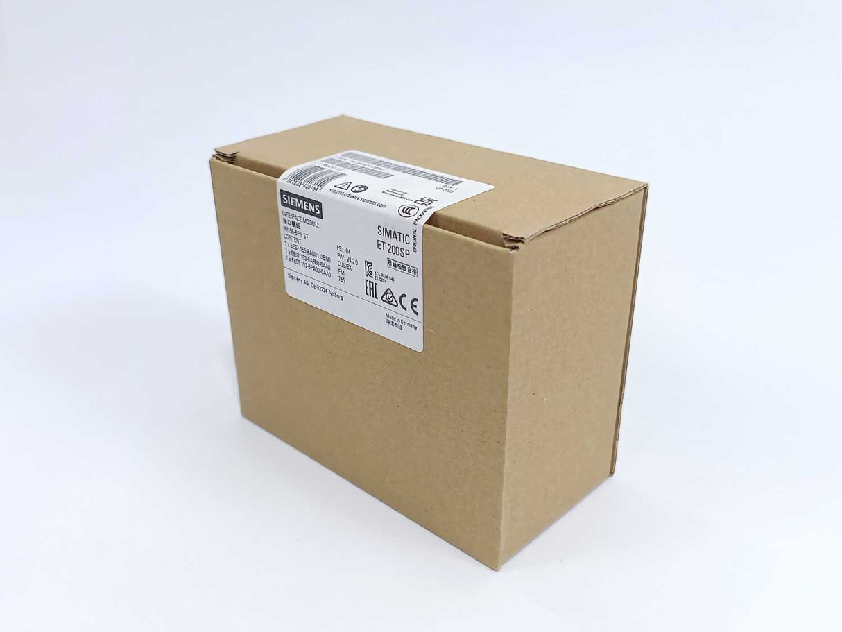 Siemens 6ES7155-6AA01-0BN0 Interface Module SIMATIC ET 200SP, PROFINET Bundle IM