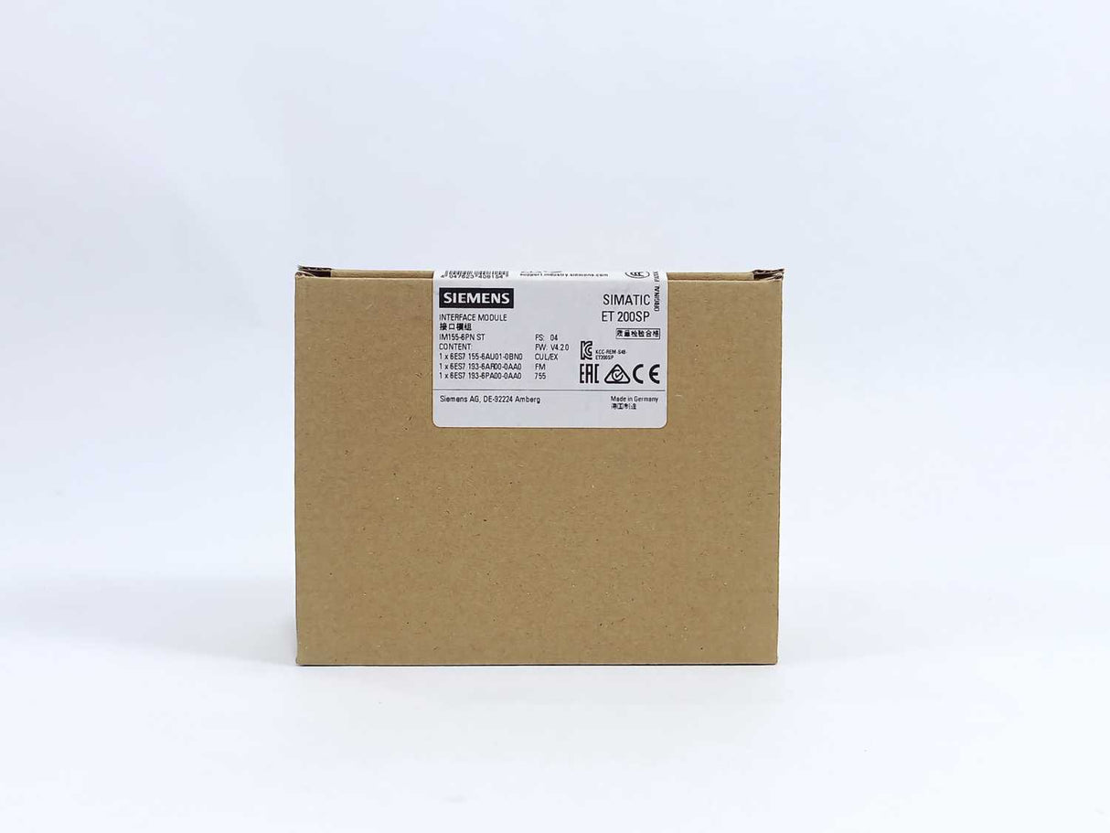 Siemens 6ES7155-6AA01-0BN0 Interface Module SIMATIC ET 200SP, PROFINET Bundle IM