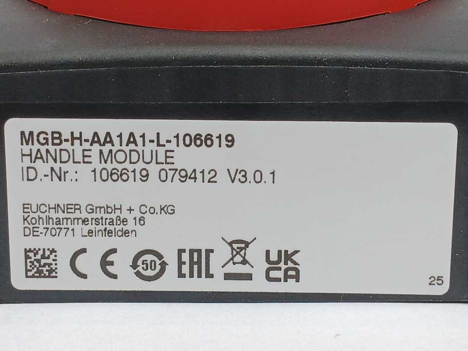 Euchner MGB-L1HE-APA-L-156003 156003 Safety Switch Unicode Locking Set