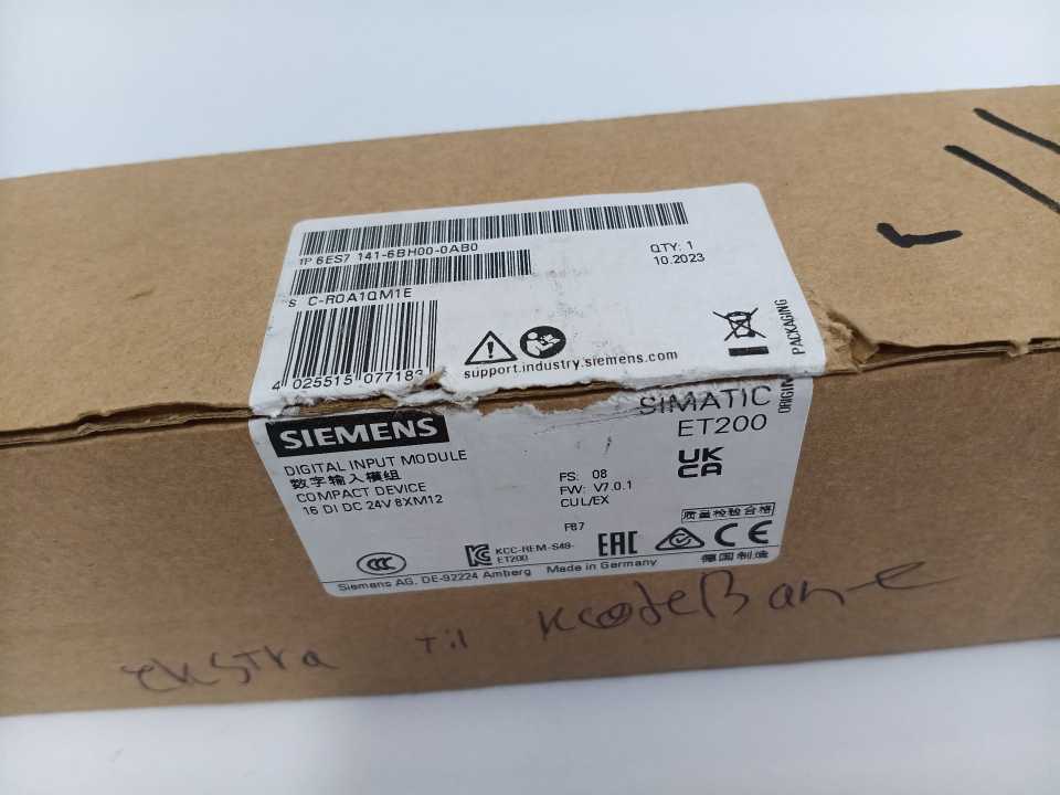 Siemens 6ES7141-6BH00-0AB0 SIMATIC ET200 Digital Input Module Compact Device