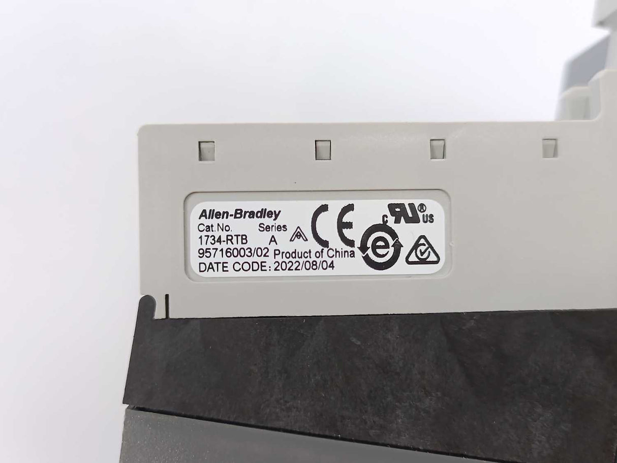 AB 1734-AENTR Series C POINT I/O EtherNet/IP Adapter w/ 1734-RTB Ser. A