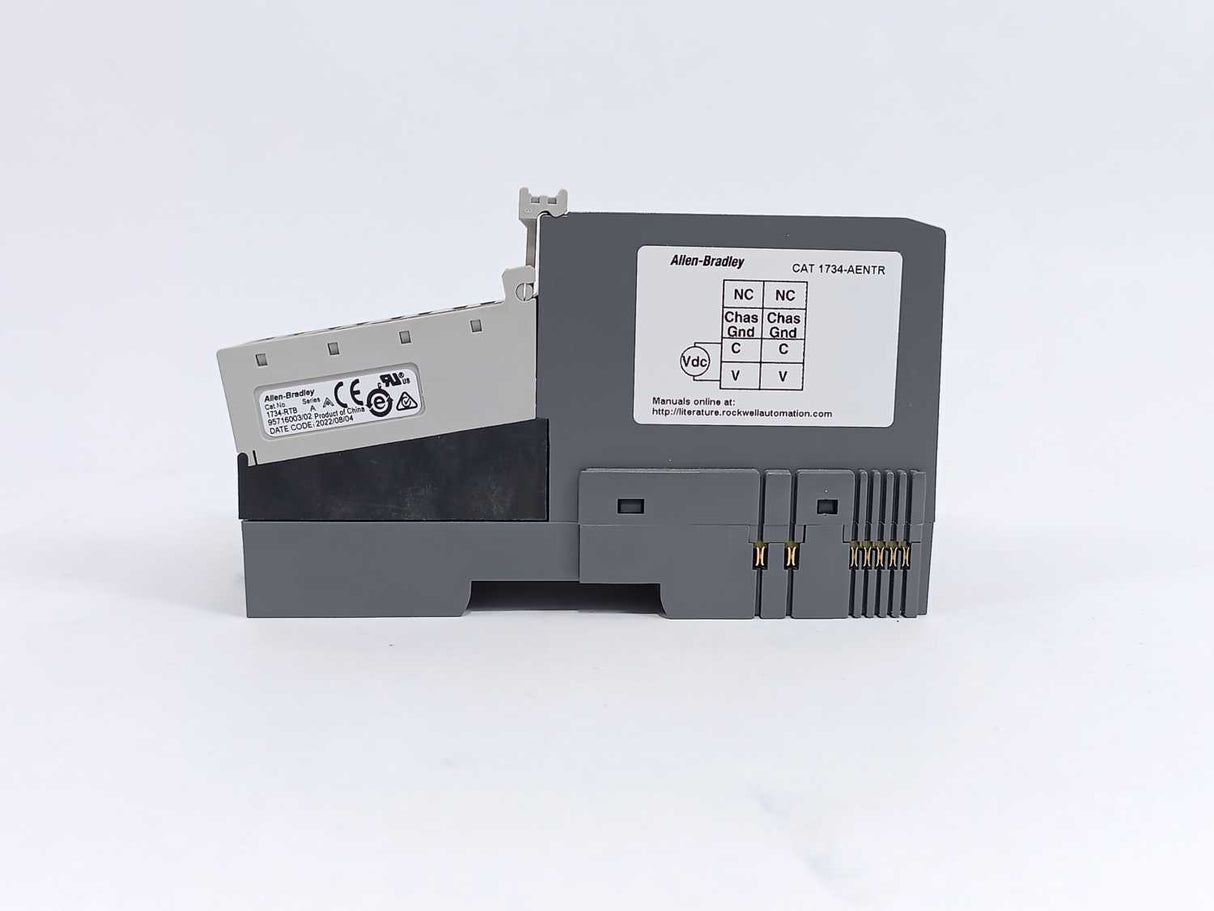 AB 1734-AENTR Series C POINT I/O EtherNet/IP Adapter w/ 1734-RTB Ser. A