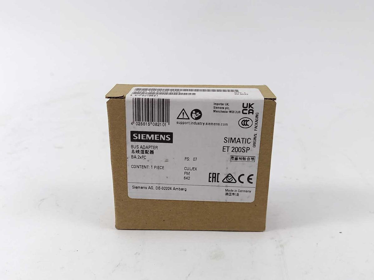 Siemens 6ES7 193-6AF00-0AA0 SIMATIC ET 200SP Bus Adapter