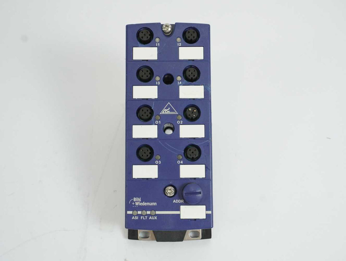 Bihl+Wiedemann BWU2617 AS-i 4I/4O Module in IP67 (M12)