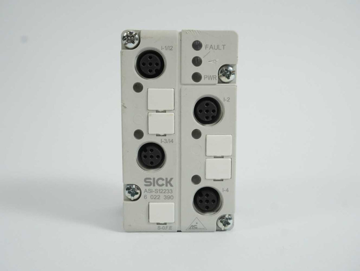 SICK 6 022 390 ClassicLine M12 4DI IP67 ASi Module ASI-S12233