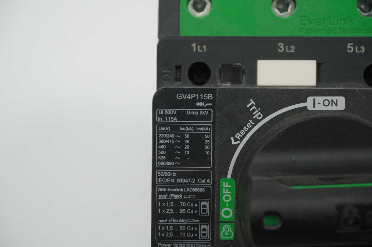 Schneider Electric GV4P115B Motor Circuit Breaker