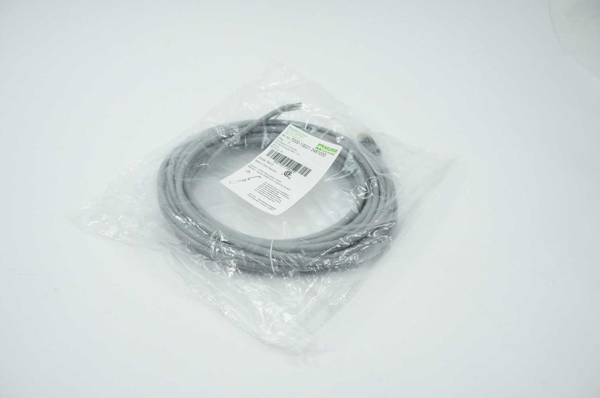 MURR Elektronik 7000-13221-3481000 M12 Female 0° Shielded Cable 10m