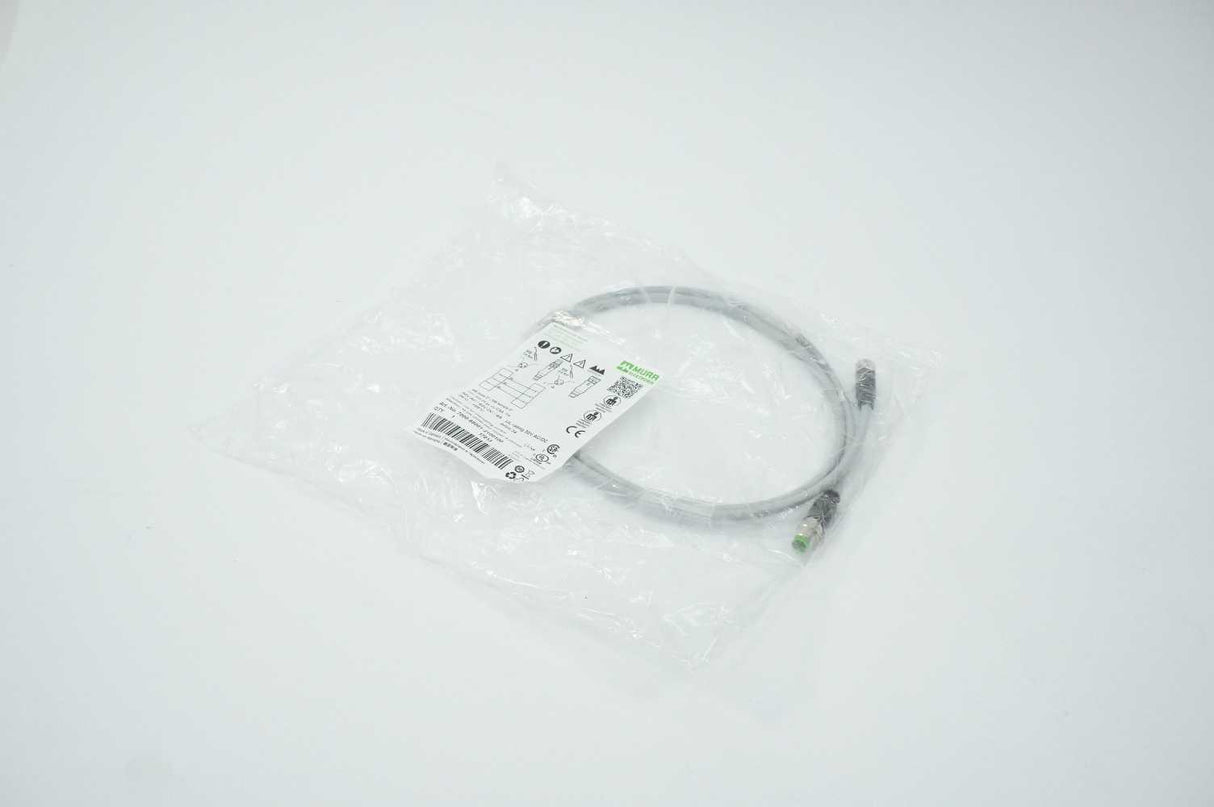 MURR Elektronik 7000-88001-2100100 M8 Male 0° / M8 Female 0° Connection Cable 1m
