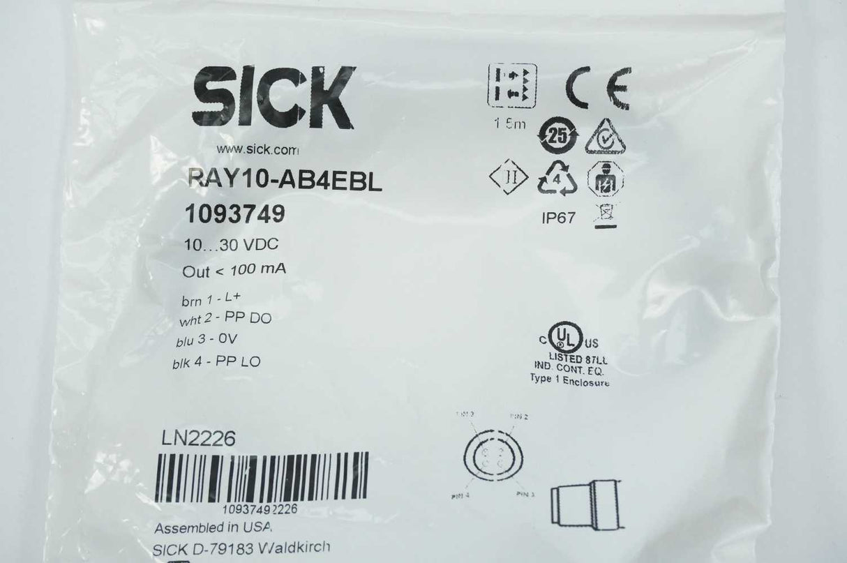 SICK 1093749 RAY10-AB4EBL
