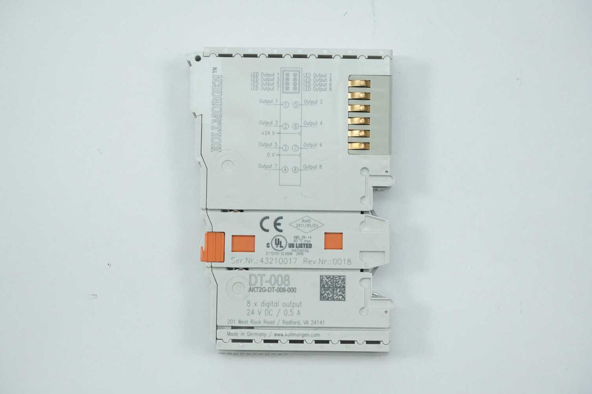 Schneider Electric AKT2G-DT-008-000 DT-008 8x Digital Output Module