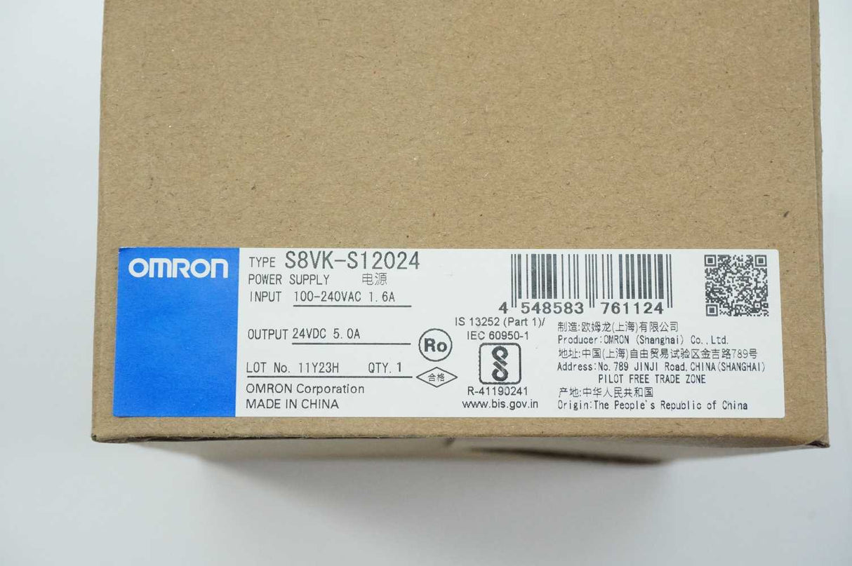 OMRON S8VK-S12024 Power Supply