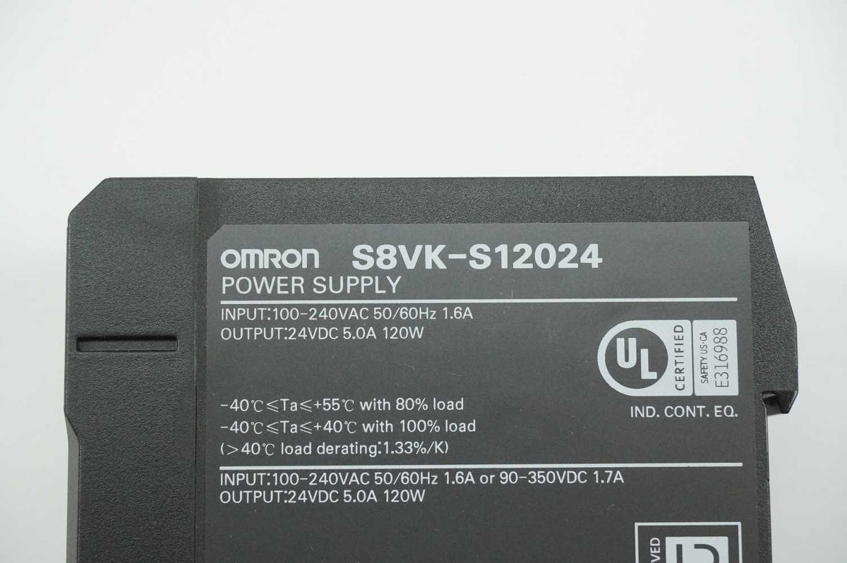 OMRON S8VK-S12024 Power Supply