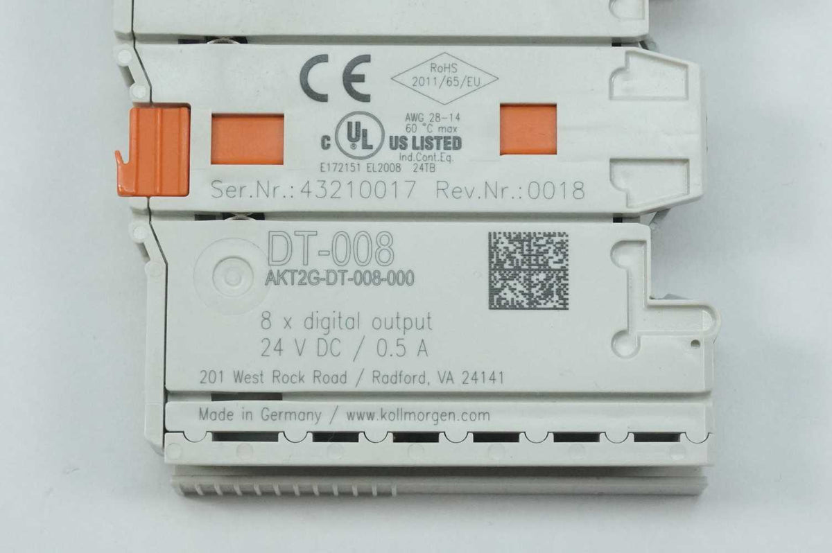 Schneider Electric AKT2G-DT-008-000 DT-008 8x Digital Output Module