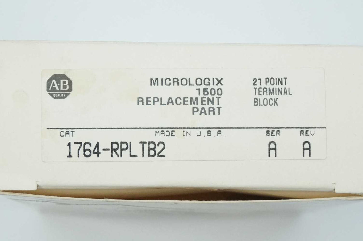AB 1764-RPLTB2 MicroLogix 1500 Replacement Part - 21 Point Terminal Block