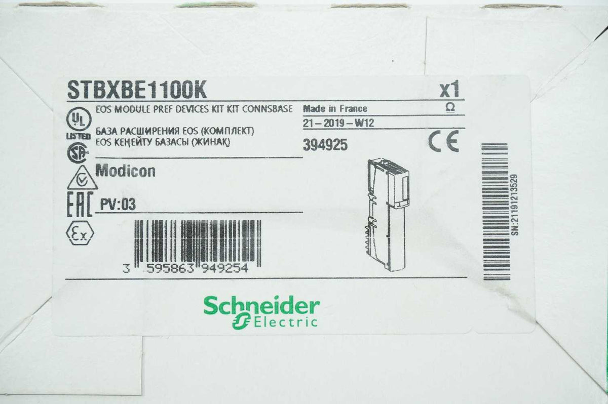 Schneider Electric STBXBE1100K Modicon STB EOS Module Preferred Devices Kit