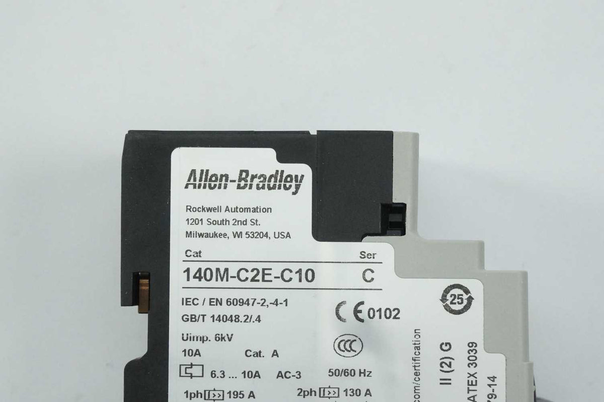 AB 140M-C2E-C10 140M Motor Protector / Circuit Breaker Series C