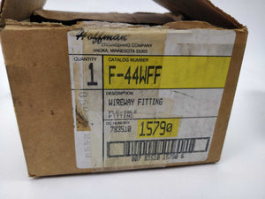 Hoffman F-44WFF Wireway fitting Flexible fitting