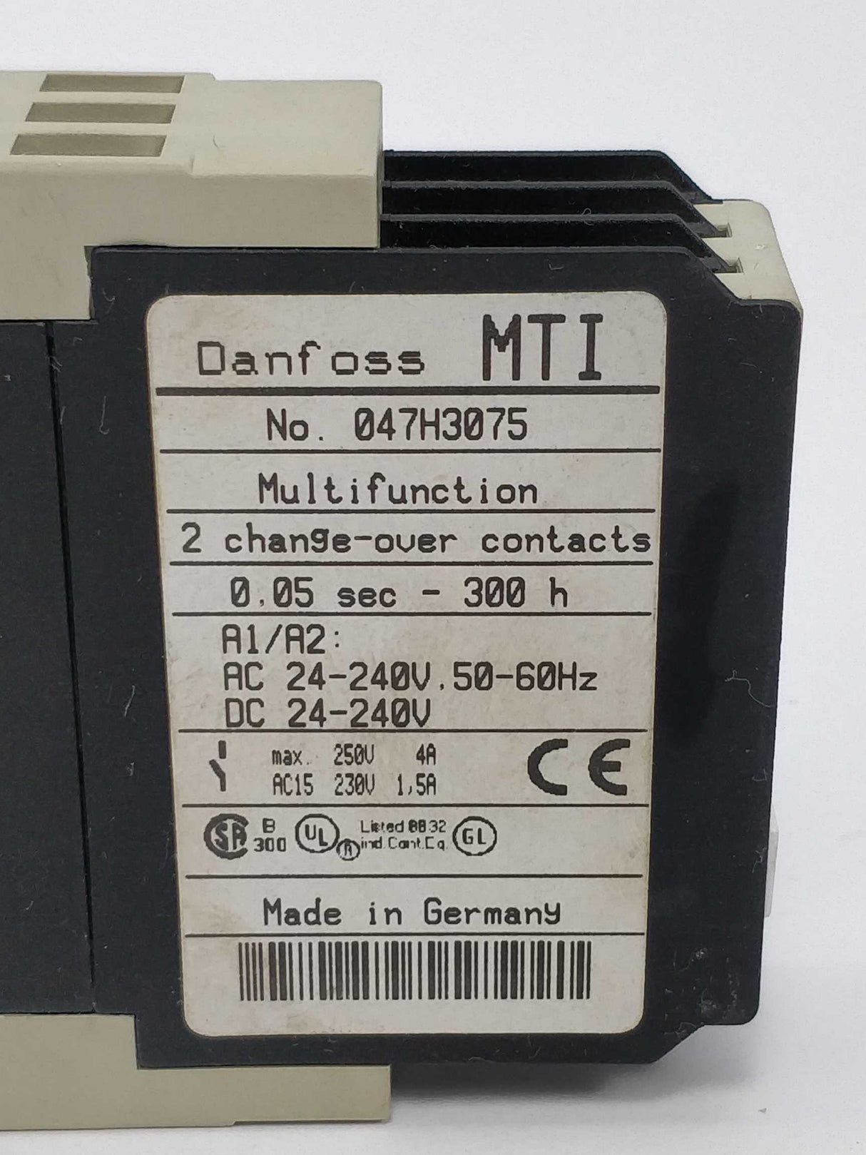 Danfoss 047H3075 MTI Electronic timer