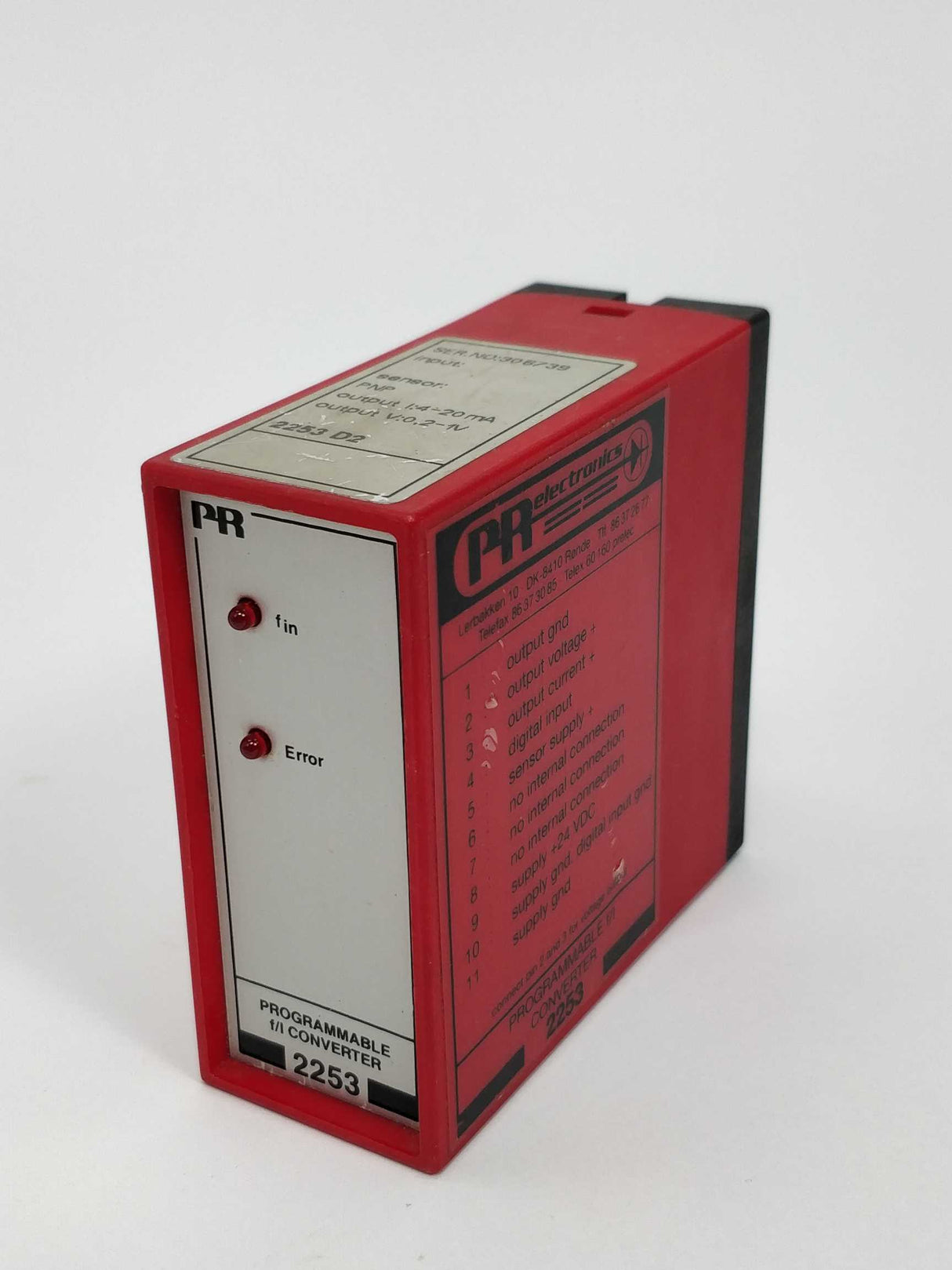 PR Electronics 2253 D2 Programmable f/l converter