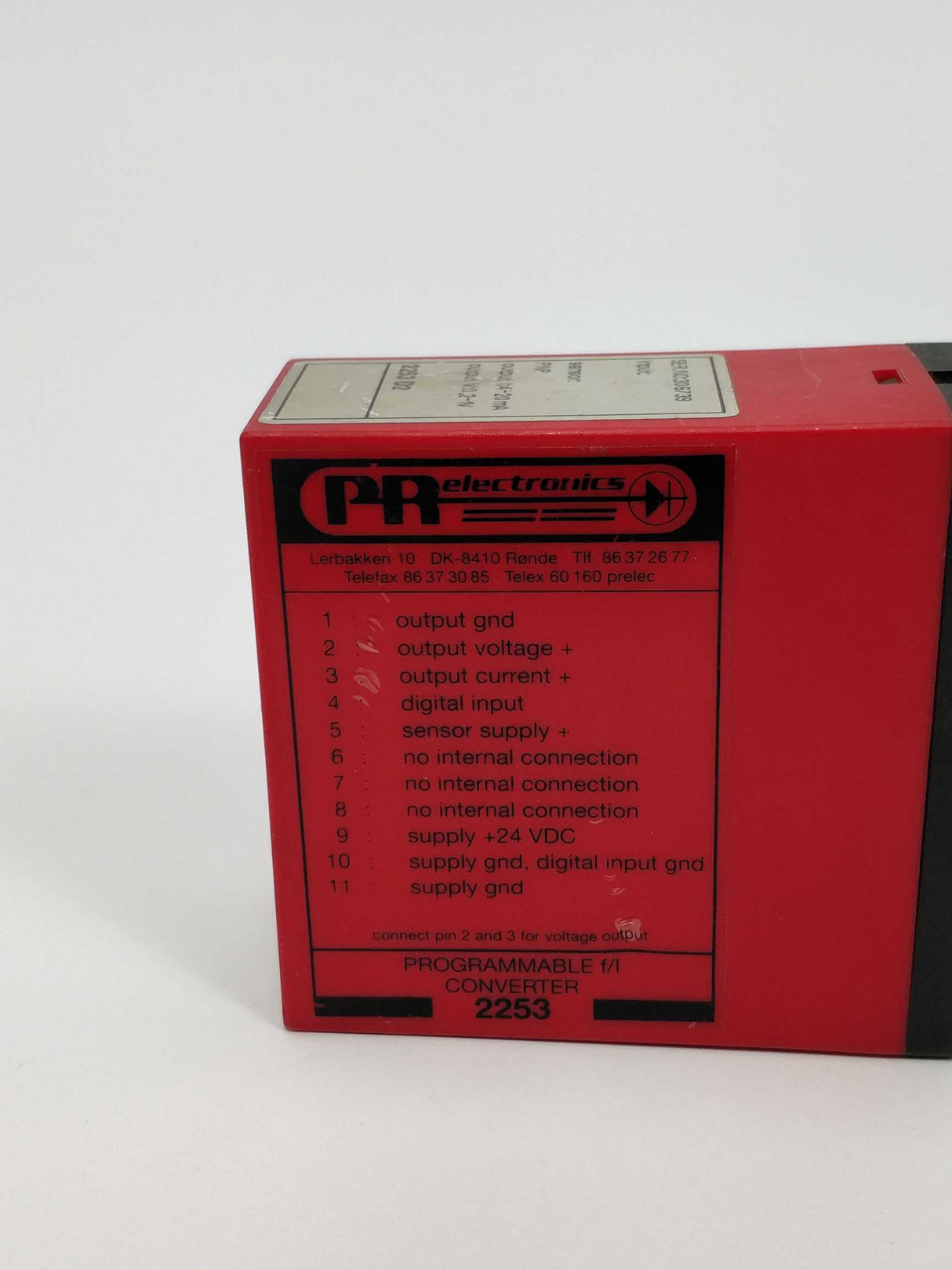 PR Electronics 2253 D2 Programmable f/l converter