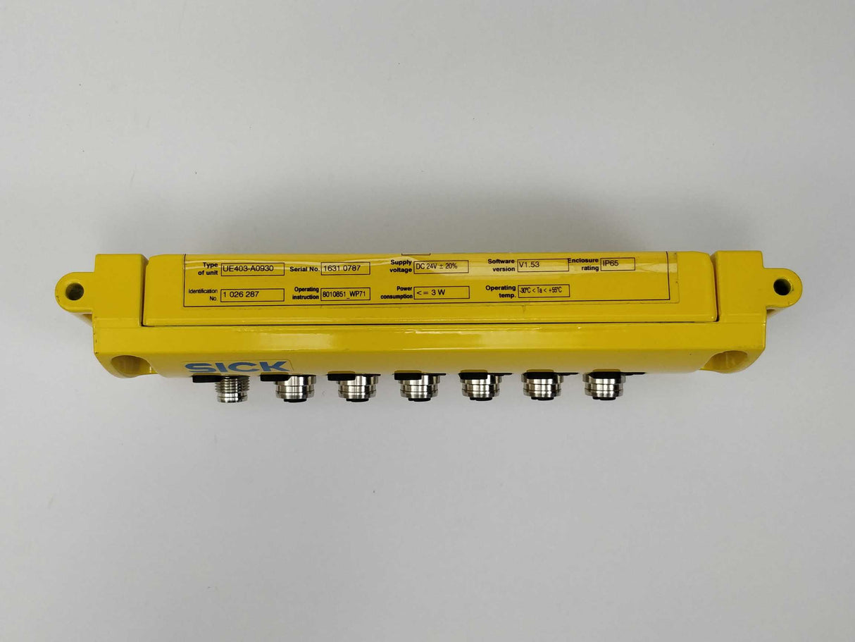 SICK 1026287 UE403-A0930 Safety relay