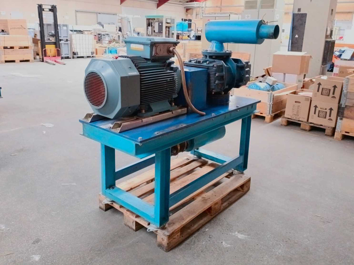 AERZEN GMA 13F7 Positive Displacement High Vacuum Blower w/ ABB Motor