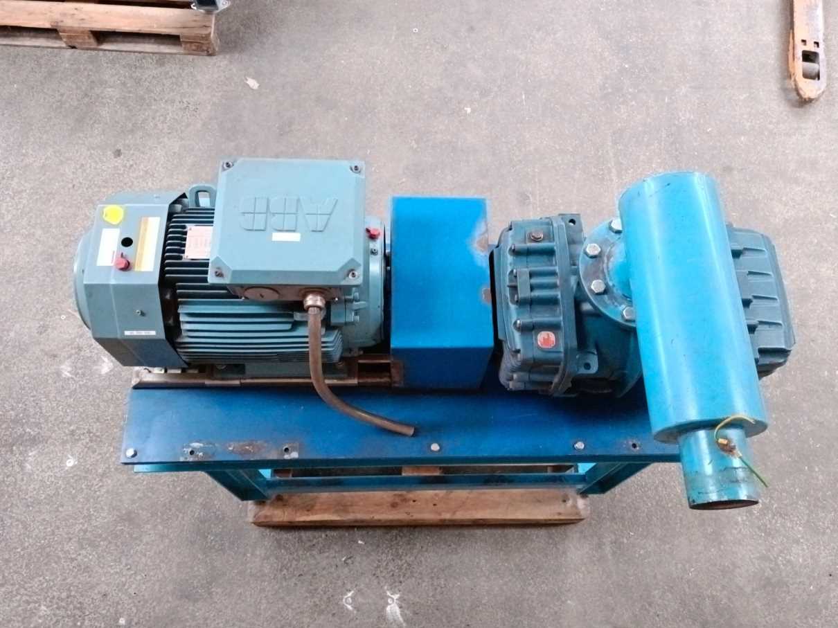 AERZEN GMA 13F7 Positive Displacement High Vacuum Blower w/ ABB Motor