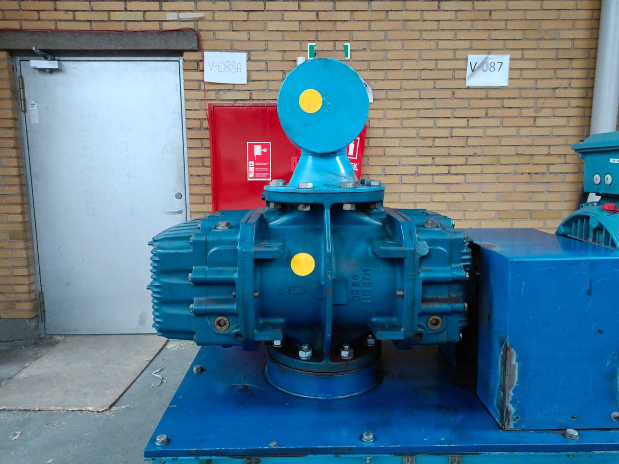 AERZEN GMA 13F7 Positive Displacement High Vacuum Blower w/ ABB Motor